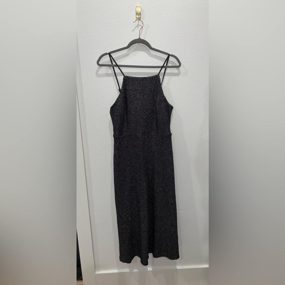 Wild Fable Black Glitter Jumpsuit